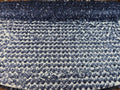 Tul Bordado Con Textura De Flequillos en Lentejuela Color Azul Marino -HH209 — Palacio Glamour