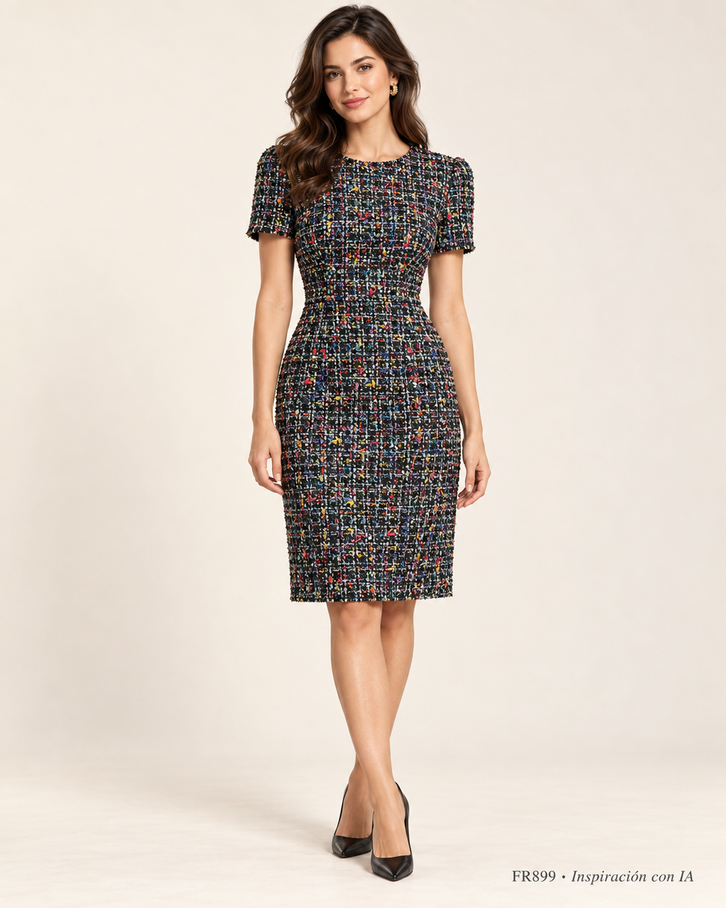 Tweed FR899 por metro — Palacio Glamour