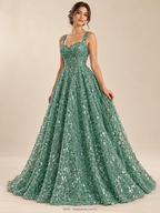 Tul bordado color cemento H093 — Palacio Glamour