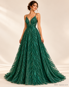 Tul Bordado HH273 por metro — Palacio Glamour