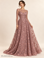 Tul Bordado HH85 por metro — Palacio Glamour