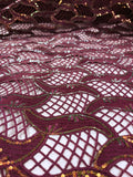 FR890 MORADO · Fotografía real de la tela · Palacio Glamour