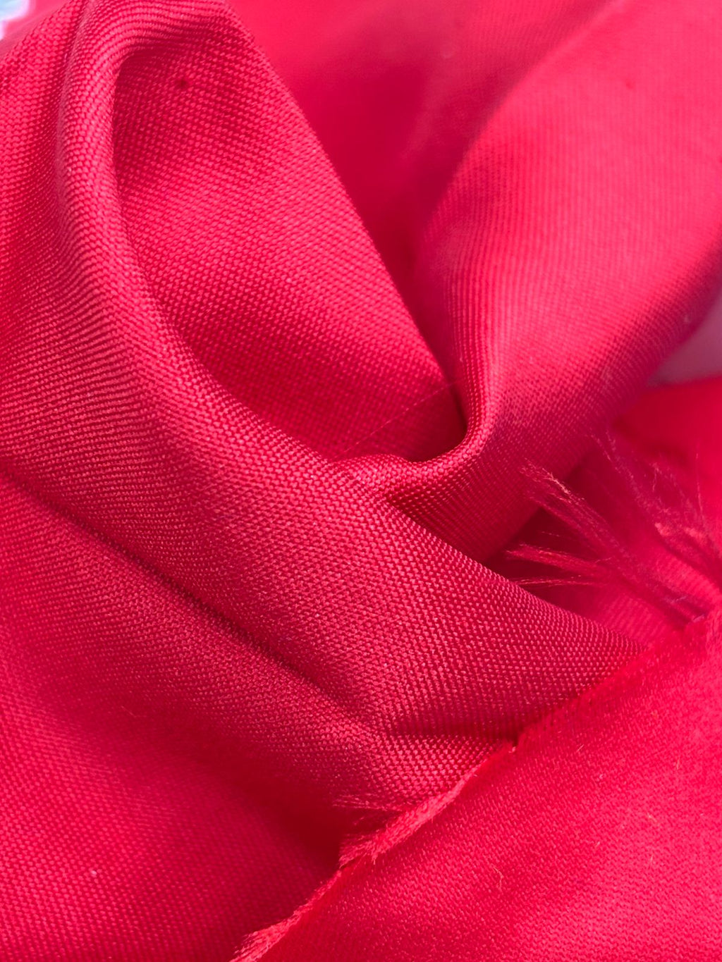 HH009 ROJO · Fotografía real de tela doble vista, cara A · Palacio Glamour