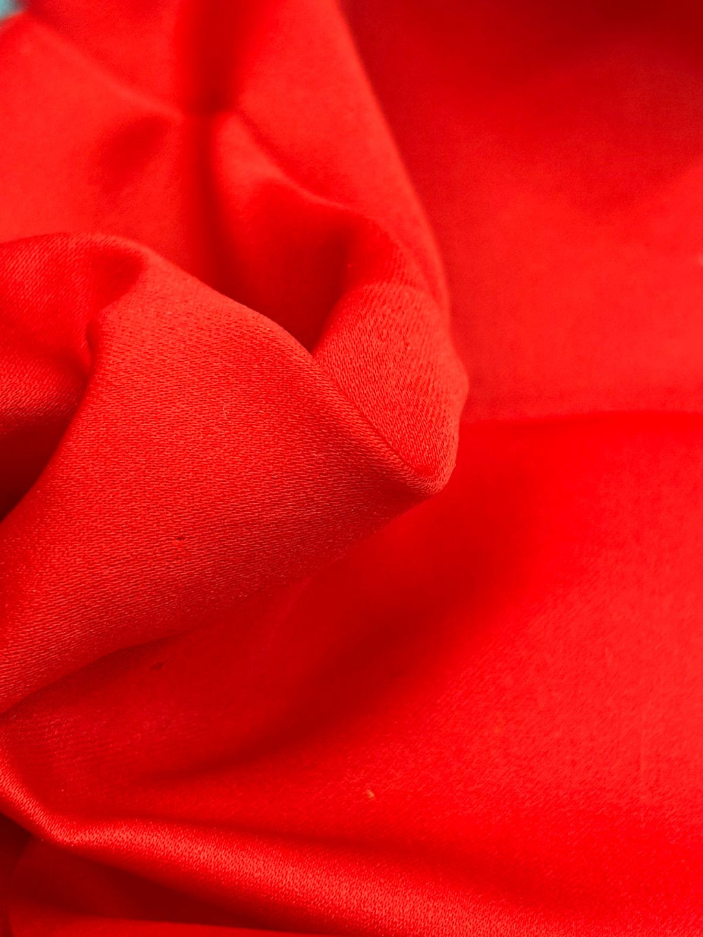 HH009 ROJO · Fotografía real de tela doble vista, cara B · Palacio Glamour