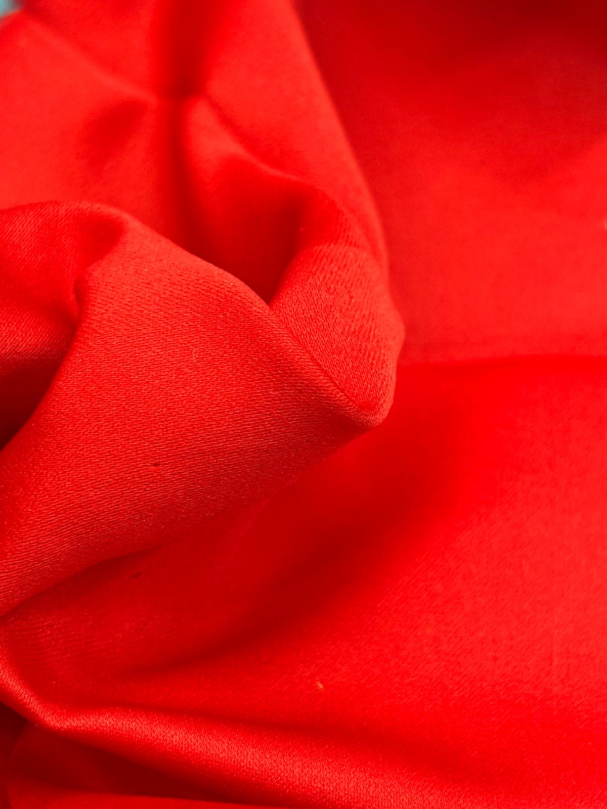 HH009 ROJO · Fotografía real de tela doble vista, cara B · Palacio Glamour