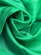 HH009 VERDE ESMERALDA · Fotografía real de tela doble vista, cara A · Palacio Glamour