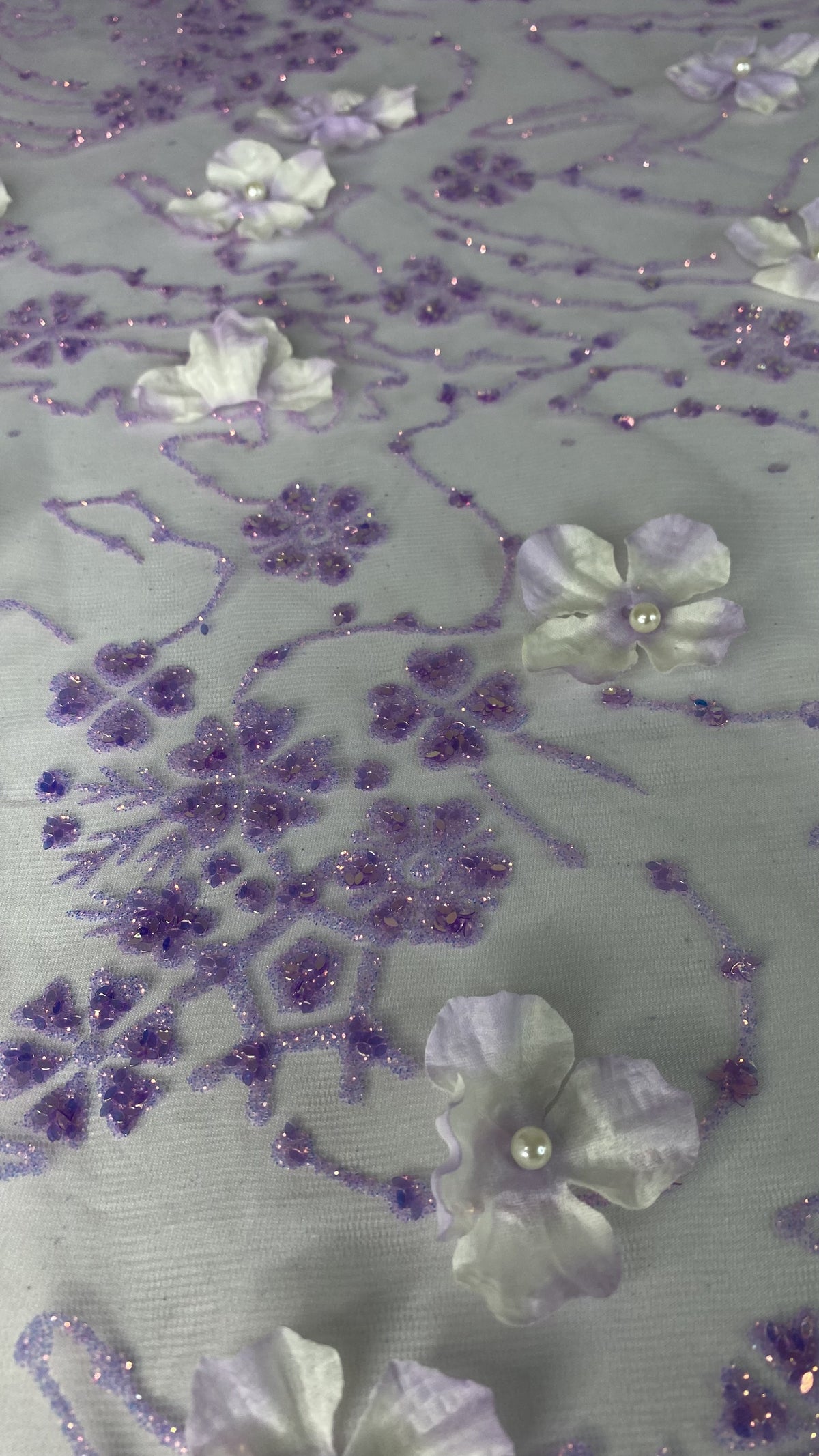 HH211 MORADO · Fotografía real de la tela · Palacio Glamour