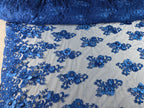 HH258 CIELO REY · Fotografía real de la tela · Palacio Glamour