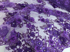 HH258 MORADO · Fotografía real de la tela · Palacio Glamour