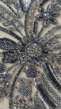 HH270 GRIS · Fotografía real de la tela · Palacio Glamour