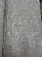 HH276 BLANCO · Fotografía real de la tela · Palacio Glamour