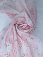 Tul bordado color rosa H183 — Palacio Glamour