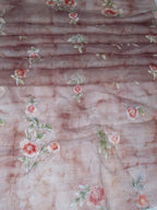 Tul bordado color palo de rosa H184 — Palacio Glamour