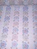 Tul bordado color azul H029 — Palacio Glamour