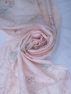 Tul bordado color rosa H190 — Palacio Glamour