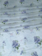 Tul bordado color azul H188 — Palacio Glamour
