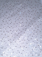 Tul bordado color plata A985 — Palacio Glamour