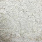Tul bordado color hueso A424 — Palacio Glamour
