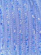 Tul bordado color azul rey H122 — Palacio Glamour