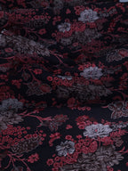 Tul bordado color rojo A798 — Palacio Glamour