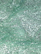 Tul bordado color Aqua A979 — Palacio Glamour