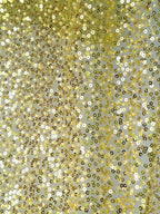 Tul bordado color amarillo A979 — Palacio Glamour