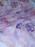 Tul bordado color lila H224 — Palacio Glamour