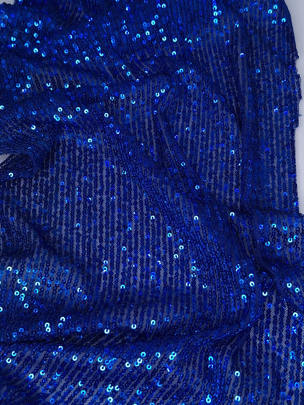 Tul bordado color azul rey A913 — Palacio Glamour