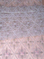 Tul bordado color lila H030 — Palacio Glamour