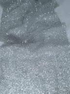 Tul bordado color gris A830 — Palacio Glamour