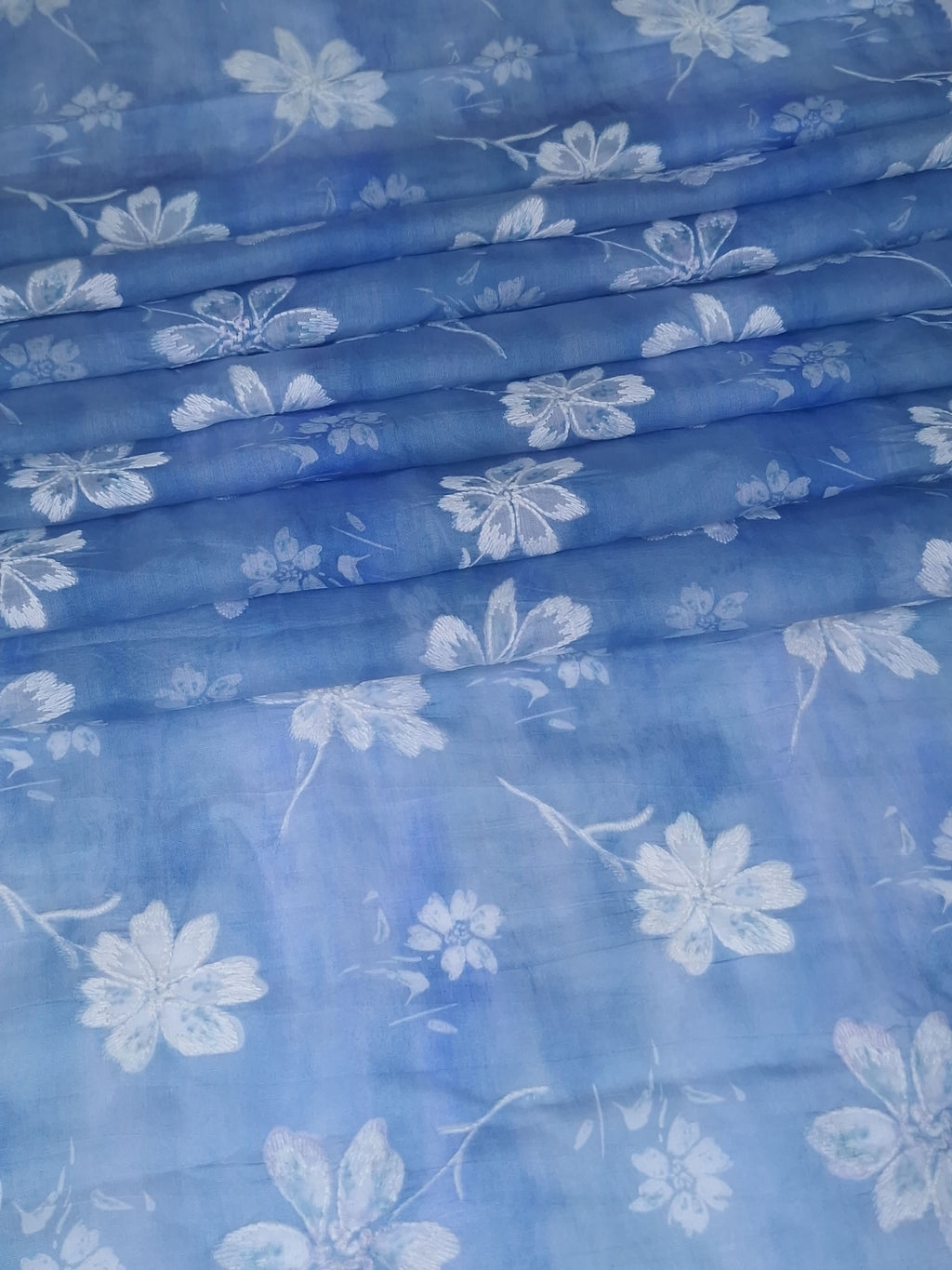 Tul bordado color plumbago H185 — Palacio Glamour
