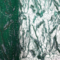 Tul bordado color botella A860 — Palacio Glamour