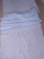 Tul bordado color blanco H093 — Palacio Glamour