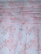 Tul bordado color rosa H183 — Palacio Glamour