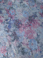 Tul bordado color rosa gris A916 — Palacio Glamour