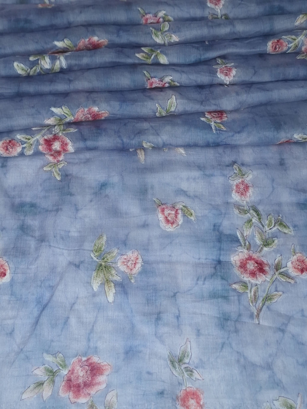 Tul bordado color plumbago H184 — Palacio Glamour