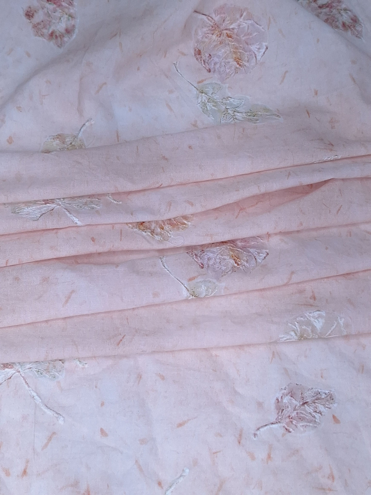 Tul bordado color rosa H190 — Palacio Glamour