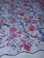 Tul bordado color Lila claro H074 — Palacio Glamour