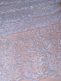 Tul bordado color blanco A845 — Palacio Glamour